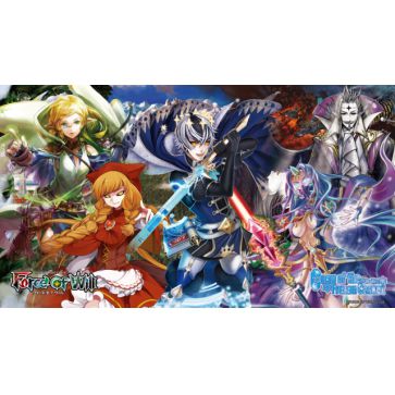 Tapis de Jeu et Wall Scroll Force of Will 60x35cm - La Maldiction Du Cercueil De Glace