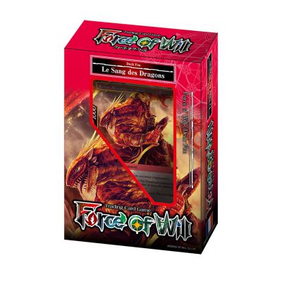 Decks Prconstruits Force of Will 2017 Deck de Dmarrage Feu - Le Sang des Dragons - Version  Francaise