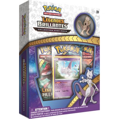 Coffret Pokmon SL3.5 - Collections avec pins Lgendes Brillantes  Mewtwo