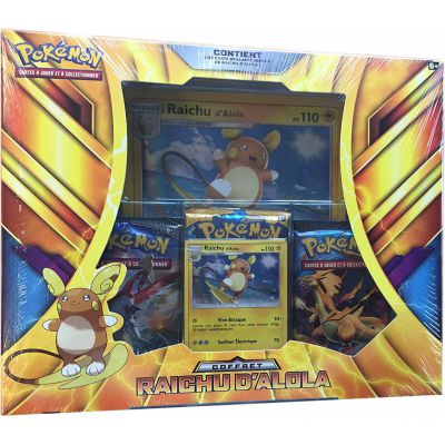 Coffret Pokmon Raichu d'Alola