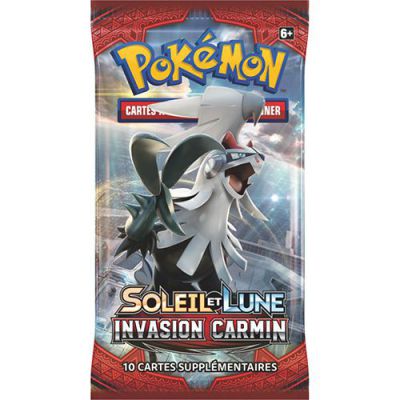Booster Fran�ais Pok�mon SL4 - Soleil Et Lune 4 - Invasion Carmin