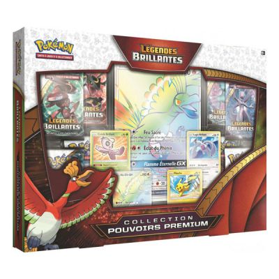 Coffret 8 Boosters Pokmon SL3.5 - Collection Pouvoirs Premium Ho-Oh GX