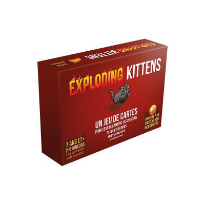 Jeu de Cartes Best-Seller Exploding Kittens