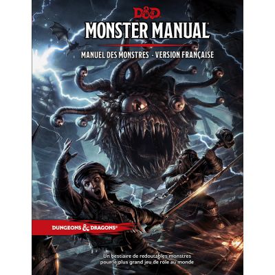 Jeu de Rle Dungeons & Dragons D&D5 - Manuel des monstres (Monster Manual)