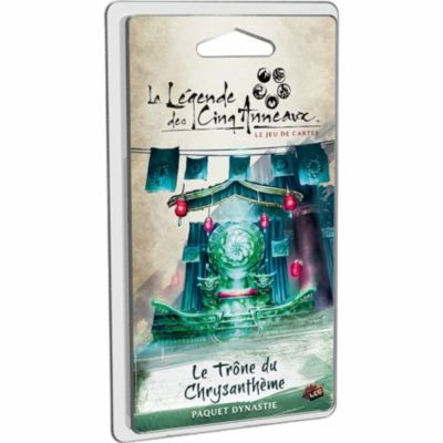 Deck-Building Aventure La L�gende des Cinq Anneaux JCE : Le Tr�ne du Chrysanth�me