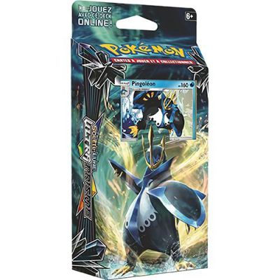 Decks Prconstruits Pokmon SL5 - Soleil Et Lune 5 - Ultra Prisme - Pingolon - Commande Impriale