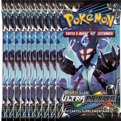  Pokmon Lot de 10 - SL5 - Soleil Et Lune 5 - Ultra Prisme