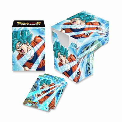 Deck Box et Rangement Dragon Ball Super Deck Box Son Goku Super Saiyan Bleu, assaut rpt