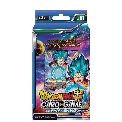 Decks Prconstruits Dragon Ball Super SD01 - The Awakening - Son Goku Super Saiyan Divin