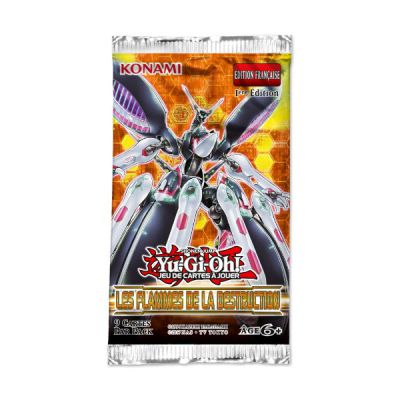 Booster Franais Yu-Gi-Oh! Les Flammes de la Destruction