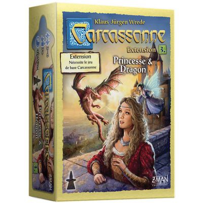 Gestion Carcassonne Carcassonne : Extension 3 - Princesse & Dragon