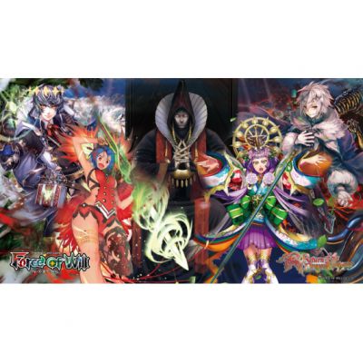 Tapis de Jeu et Wall Scroll Force of Will 60x35cm - Retour de l'Empereur Dragon