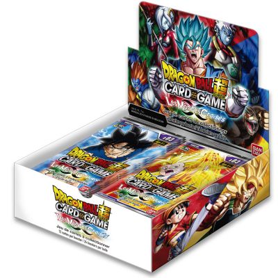 Boite de Boosters Franais Dragon Ball Super De 24 Boosters - Serie 3 - B03 - Les Mondes Croiss