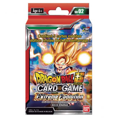 Decks Prconstruits Dragon Ball Super SD02 - The Extreme Evolution - Son Goku Super Saiyan, nergie Ascendante