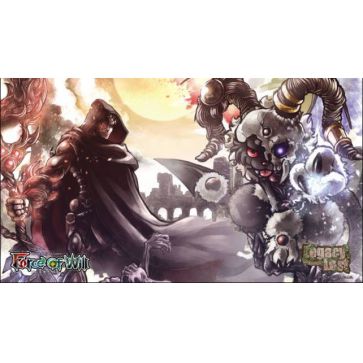 Tapis de Jeu et Wall Scroll Force of Will 60x35cm - Hritage Perdu