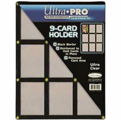   9 Card Holder - Cadre d'exposition Ultra Pro pour 9 cartes
