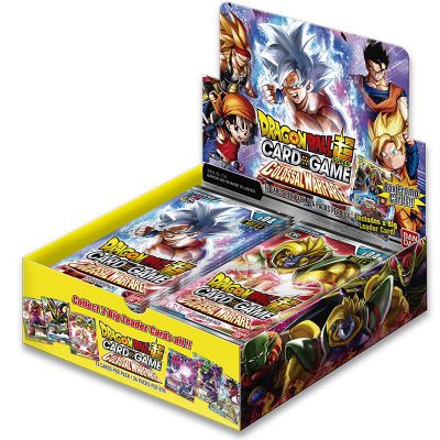 Boite de Boosters Franais Dragon Ball Super De 24 Boosters - Serie 4 - B04 -  Colossal Warfare