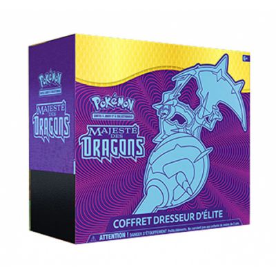 Coffret Pokmon SL7.5 - Majest des Dragons - Dresseur d'lite : Mandrillon GX