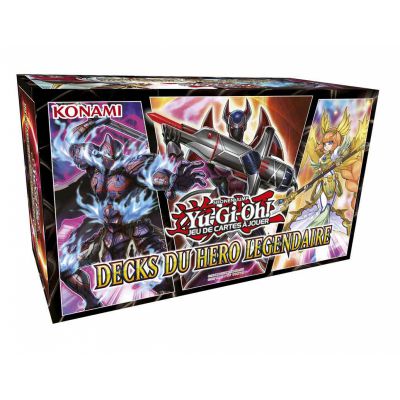 Pack Edition Speciale Yu-Gi-Oh! Decks Lgendaires 4 : Decks Du Hro Lgendaire