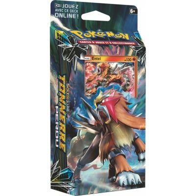 Decks Prconstruits Pokmon SL8 - Soleil Et Lune 8 - Tonnerre Perdu - Entei - Brasier Volcanique
