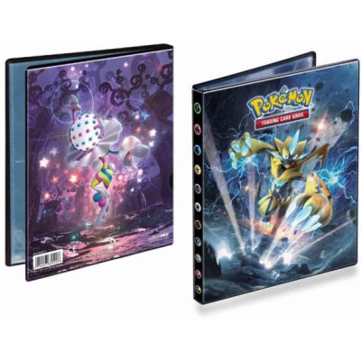Portfolio Pokmon SL8 - Soleil Et Lune - Tonnerre Perdu - Zeraora & Pierroteknik (10 Feuilles De 4 Cases 80 Cartes)