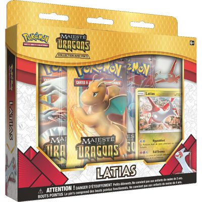 Coffret Pokmon SL7.5 - Collections avec pins Majest des Dragons  Latias
