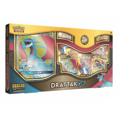 Coffret Pokmon SL7.5 Collection spciale Majest des Dragons  Drattak GX