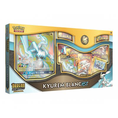 Coffret Pokmon SL7.5 Collection spciale Majest des Dragons  Kyurem Blanc GX
