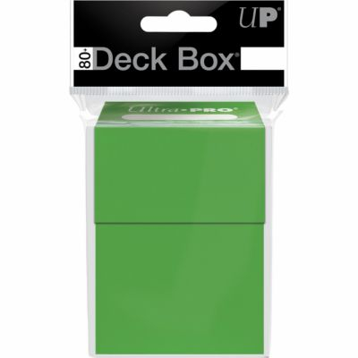 Deck Box  Deck Box Ultrapro - Vert Citron (Lime Green)