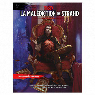 Jeu de Rle Dungeons & Dragons D&D5 - La Maldiction de Strahd