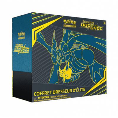 Coffret Pokmon SL9 - Duo de Choc - Dresseur d'lite : Zekrom/Pikachu
