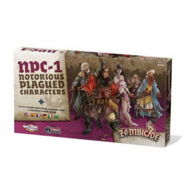 Jeu de Plateau Figurine Zombicide : Black Plague - Notorious Plagued Characters #1 NPC-1