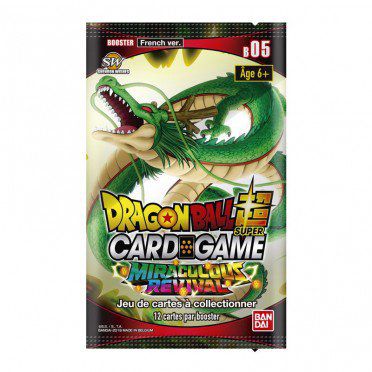 Booster Franais Dragon Ball Super Serie 5 - B05 - Miraculous Revival
