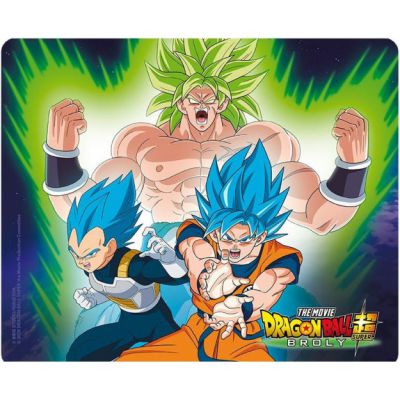 Tapis de Souris Dragon Ball Super Tapis De Souris - Broly VS Goku & Vegeta
