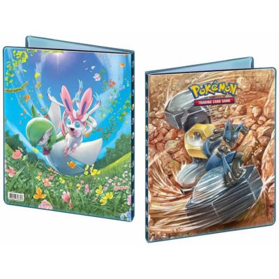 Portfolio Pokmon SL10 - Soleil Et Lune 10 - Alliance Infaillible - Melmetal/Lucario & Gardevoir/Nymphali (14 Feuilles De 9 Cases 252 Cartes)