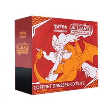 Coffret Pokmon SL10 - Alliance Infaillible - Dresseur d'lite : Reshiram/Dracaufeu