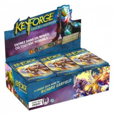 Deck Unique KeyForge Display de 12 Decks Uniques - Lge de lAscension