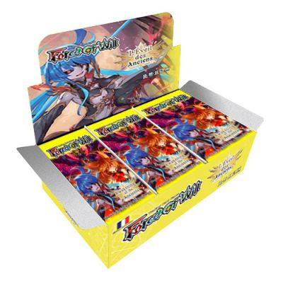 Boite de Boosters Franais Force of Will V3 - L'veil des Anciens - Boite de 36 Boosters