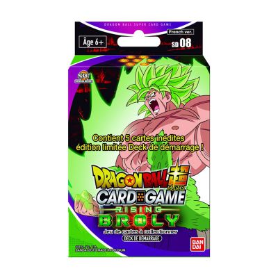 Decks Prconstruits Dragon Ball Super SD08 - Rising Broly