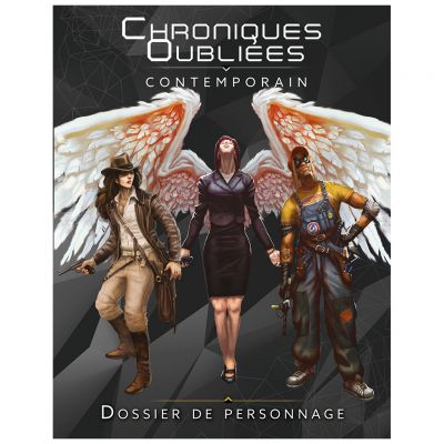 Jeu de Rle Aventure Chroniques Oublies : Contemporain - Dossier de Personnage