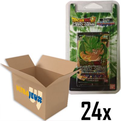 Booster Franais Dragon Ball Super Lots de 24 Boosters Destroyer Kings - B06 - Sous Blister Officiel Bandai