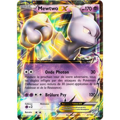 Cartes Spéciales Pokémon Géante Jumbo - Mewtwo EX
