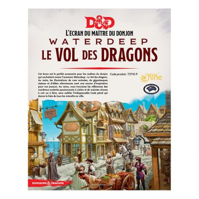 Jeu de Rle Dungeons & Dragons D&D5 - cran Le Vol des Dragons (Franais)