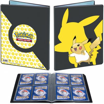 Portfolio A5 - 4 Cases Pokmon Pikachu 2019- A5 - 10 pages de 4 cases (80 cartes recto-verso)