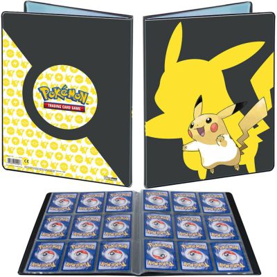 Portfolio A4 - 9 cases Pokmon 2019 - Pikachu - A4 - 10 pages de 9 cases (180 cartes recto-verso)