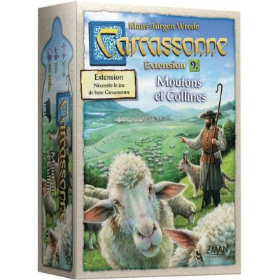 Gestion Carcassonne Carcassonne : Extension 9 - Moutons & Collines
