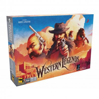 Jeu de Plateau Gestion Western Legends EN FRANCAIS