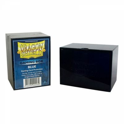 Deck Box et Rangement  Dragon Shield Gaming Strong Box - Rigide Bleu - 100 Cartes