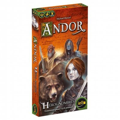 Jeu de Plateau Aventure Andor : Hros Sombres