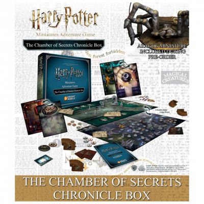 Jeu de Plateau Pop-Culture Harry Potter Miniatures Adventure Game: La Chambre des Secrets
